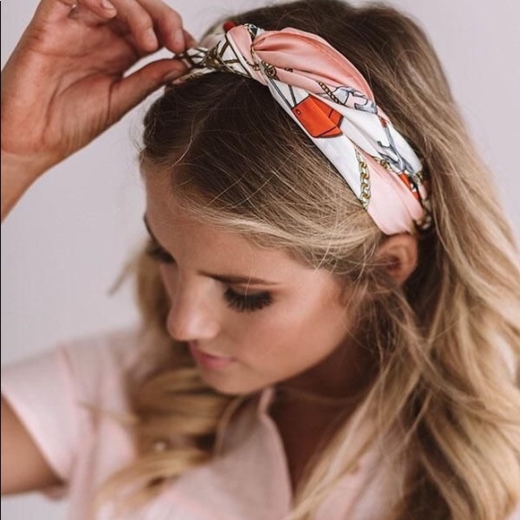 Accessories - Fabric elastic boho head wrap/head band